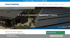 Desktop Screenshot of hansenstag.dk
